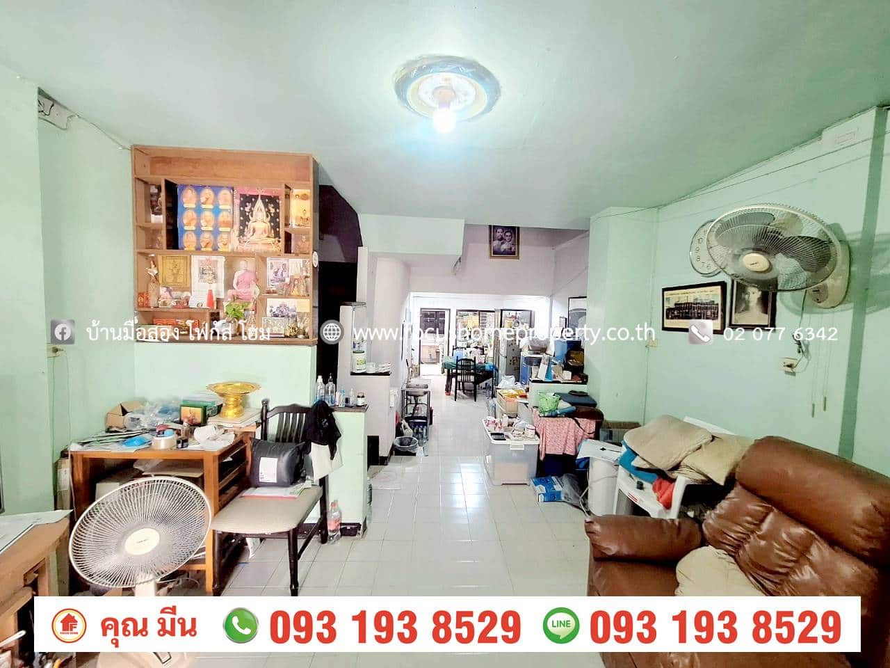 ขาย ทาวน์เฮ้าส์ 2 ชั้น หมู่บ้าน ลภาวัล โครงการ 11 ถนนชัยพฤกษ์